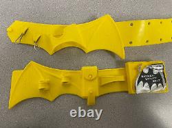 Adam West 1966 Vintage Ideal Batman Utility Belt Batarang Gun Batcuffs Original