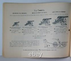 Ant. Phila. Schoenhut child's toy1901 catalog & price list piano pond-boat guns