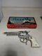 Antique 1940s Cast Iron Hubley Texan Cap Gun Withbox