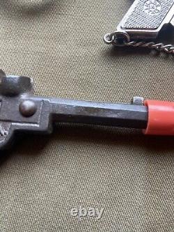 Antique Cast Iron Toy Cap Gun Lot Hero Big Chief