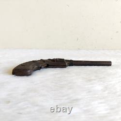 Antique Cracker Gun Toy Germany Old Collectible Working Nice TOY432