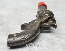 Antique Ives Cast Iron Sambo Cap Gun 1887