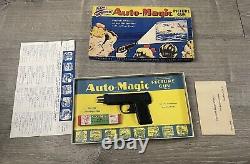 Antique Metal Toy Auto Magic Picture Gun 16mm Projector 1939 Rare Working