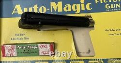 Antique Metal Toy Auto Magic Picture Gun 16mm Projector 1939 Rare Working