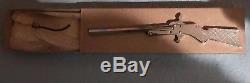 Antique Miniature Toy Rifle Cap Fob Gun vintage withbox