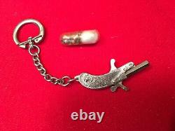 Antique Original Orig Maus Germany Pin Cap Gun keychain with caps