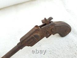 Antique Scarce Cracker Marked Patented Toy Gun-working, Germany