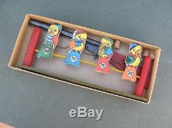 Antique Toy Pop The Bird Target Game Complete with Daisy Cork Gun