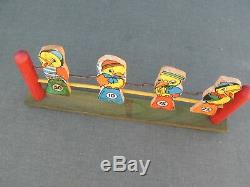 Antique Toy Pop The Bird Target Game Complete with Daisy Cork Gun