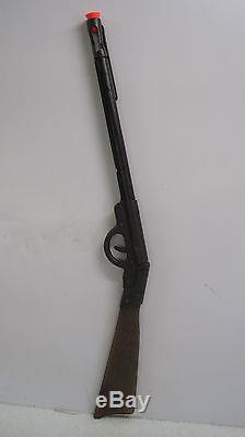 Antique Vintage All Metal Products Wyandotte Toy gun rifle w wood stock 1910