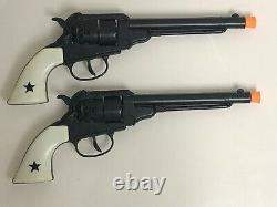 BCM Apache Calibre. 44 Toy Cap Gun Set in Box Remington Replica Made in England