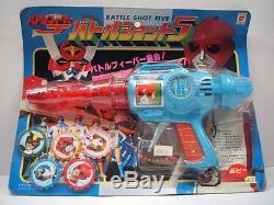 Battle Fever J Battle Shot Five 5 Gun figure Tv Hero series vintage Toy Popy F/S