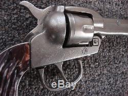 Big Horn-Roy Rogers Cast Iron Toy Cap Gun Kilgore 1940 Era