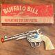 Buffalo Bill J. &e. Stevens Repeating Toy Cap Pistol With Box Unfired Clean Cap Gun