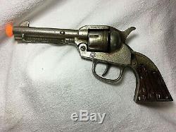 C1940 Vintage KLIGORE BIG HORN Case Iron Cap Gun for Parts or Repair