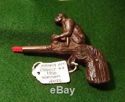 Cast Iron Cap Shooter Pistol Gun 1890 Whimsical And Rare Stevens Low Reserve