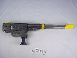 C. 1960's Japanese Modern Toys Tinplate Battery Operated Toy Machine Gun