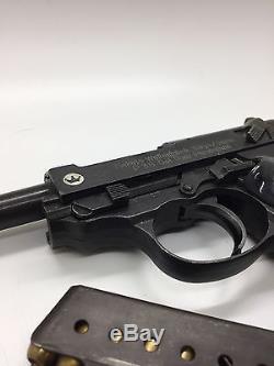 Cap Prop Starter Pistol Toy Gun Walther P38 Nakata WWII rare Vintage Japan
