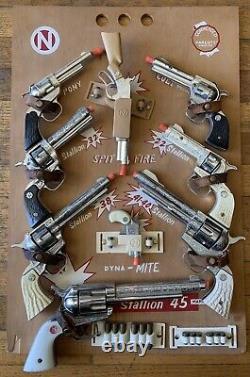 Complete Nichols Cap Gun Store Display. C. 1960s