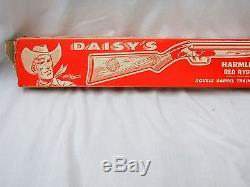 Daisy's Harmless Red Rider Double Brl Shotgun-air Pop Gun-cap Gun-mint In Box
