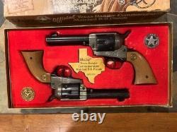 Daisy Texas Ranger Commemorative Peacemaker Six Gun BB pistols RARE