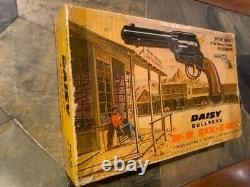 Daisy model 179 Peacemaker Six Gun BB pistol with box 1960's