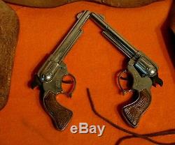 Dale Evans Cap Guns with Leather Holster