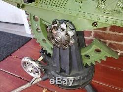 Defender Dan Toy Machine Gun Vintage 1964 Topper As Is For Parts
