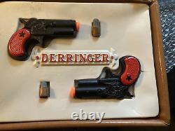 Duel Derringer Cap Gun Set in Vinyl Case England Made