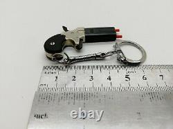 Exclusive handmade Derringer keychain miniature model gun Toy pistol gun