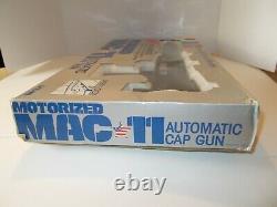 Extremely Rare Vintage Larami 8035-0 Mac 11 Toy Cap Gun NICE