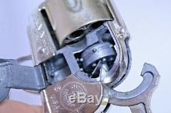 FANTASTIC VINTAGE MATTEL BULLET LOADING FANNER 50 CAP GUN With BOX BULLETS INST