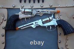 Fabulous Toy Nichols model 61 replica cap gun pistol holster set-Rare guns