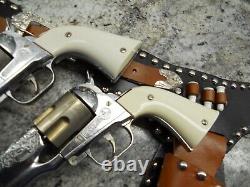 Fantastic. VINTAGE HUBLEY COLT 45 DIECAST CAP GUNs Custom holster