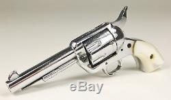Fine Vtg 1950s AMERICAN MINIATURE Colt 45 Pistol Western Gun Model & Box