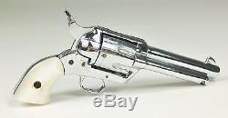 Fine Vtg 1950s AMERICAN MINIATURE Colt 45 Pistol Western Gun Model & Box