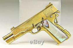 Fine Vtg 1950s TOM P WESTON Mexico City Miniature Colt 1911 Pistol Gun Model