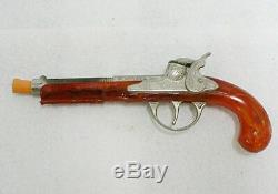 Frontier Land Davy Crockett Flintlock Cap Gun Pistol Holster And Powder Horn