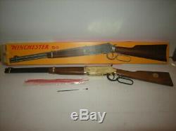 Fucile Molgora Winchester 50 Gold Toy Gun Rifle Giocattolo Vintage Mib