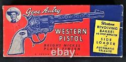 Gene Autry Cap Gun with Original Box by Leslie Henry