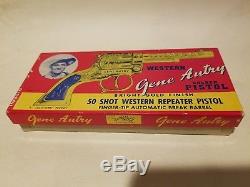 Gene Autry Toy Cap Gun, Golden Pistol