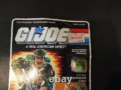 Gi Joe action figure toy vintage Hasbro 1985 Leatherneck Marine RARE Sealed