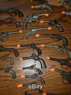 Giant lot of 51 Vintage cap guns Don't be a watcher, Make an Offer