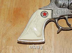 Gorgeous Pair of Vintage HUBLEY Texan Jr. Unused Toy Cap Guns Never Fired