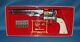 Great Vintage 1958 Hubley Colt 45 Toy Cap Pistol Gun In Box With Bullets