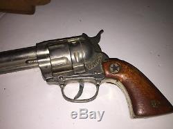 Gunsmoke Marshall Matt Dillon Leather Gun Holster + Cowboy HUBLEY Toy Cap