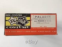 HAVE GUN WILL TRAVEL PALADIN Vintage BEN COOPER TV STAR Costume Sz. Med Complete