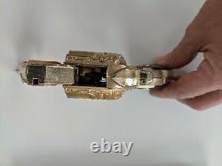 HOPALONG CASSIDY Gold Plated Antique Toy Cap Gun NEW, Never fired-Original Box