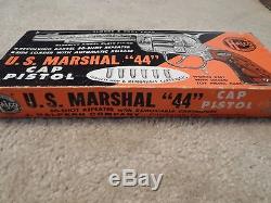 Halco U. S. Marshal 44 Cap Gun withOriginal Box & Toy Bullets