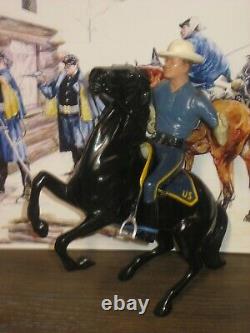 Hartland Col. Mackenzie complete rider, horse, saddle hat gun